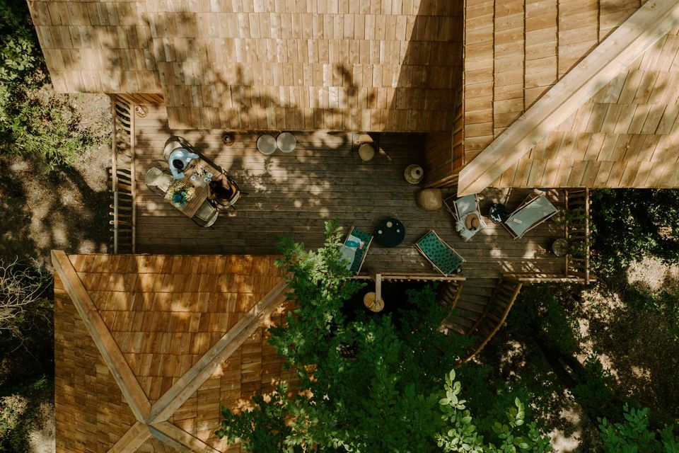 Cabane la forêt